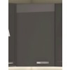 Horní rohová kuchyňská skříňka Grey 60NAR