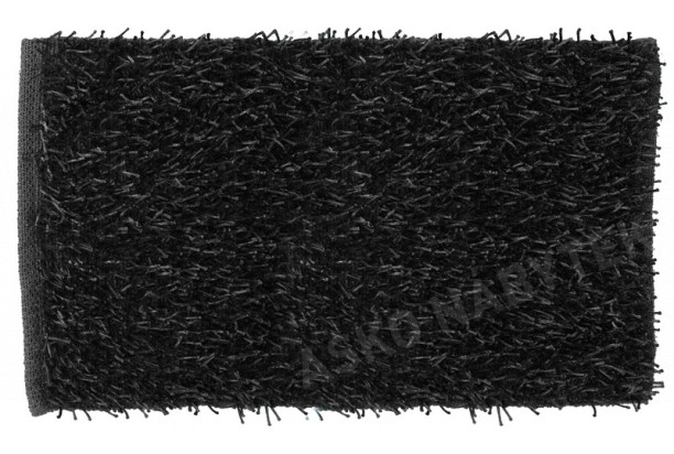Koupelnová předložka Shaggy 70x120 cm, černá