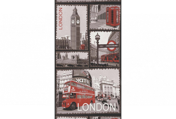 Koberec London II 67x180 cm, motiv města Londýn