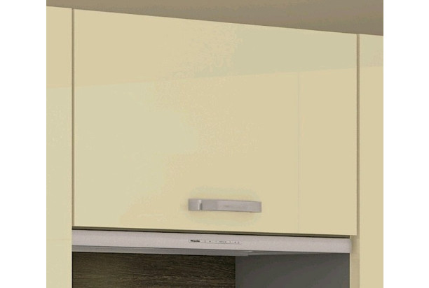 Horní kuchyňská skříňka Karmen 60OK, 60 cm, šedá/krémová