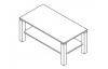 Konferenční stolek MARVIN 004-672