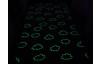 Dětský koberec svítící ve tmě Glow 50x80 cm, obláčky