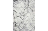 Koberec Craft 120x170 cm, mramorový design, šedo-stříbrný