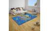 Dětský koberec Ostrov 95x200 cm, modrý