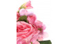 Umělá kytice Růže a hortenzie, růžová