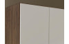 Šatní skříň Landsberg, dub stirling/bílá