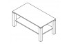 Konferenční stolek MARVIN 007-672