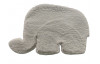 Dětský koberec Animal, tvar slon, stříbrný