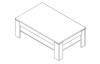 Konferenční stolek CALAIS RVST32