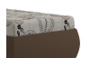 Postel Caribic 110x200 cm, hnědá látka