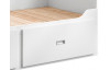 Rozkládací postel se zásuvkami Bergen 80x200 cm