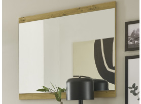 Nástěnné zrcadlo Milan 85x70 cm, dub artisan