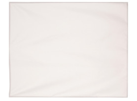 Vánoční ubrus 130x220 cm, bílý se stříbrnými vetkanými nitkami