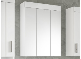 Koupelnová zrcadlová skříňka Snow, bílá