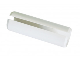Spojka garnýže bílá, plast, 28 mm