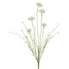 Umělá květina Polní kvítí 60 cm, krémová