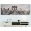 Obraz na plátně Brooklyn Bridge, 150x50 cm