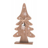 Vánoční dekorace dřevěný stromeček, 28 cm