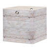 Úložný box Wood 1, motiv světlých prken