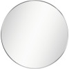 Nástěnné zrcadlo Josie 60 cm, stříbrné kulaté