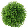 Umělá květina Buxus 13 cm, zelená
