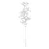 Umělá květina Vánoční cesmína 44 cm, bílá