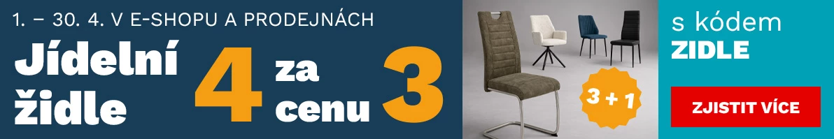 Židle 3+1 1-30.-4-2026