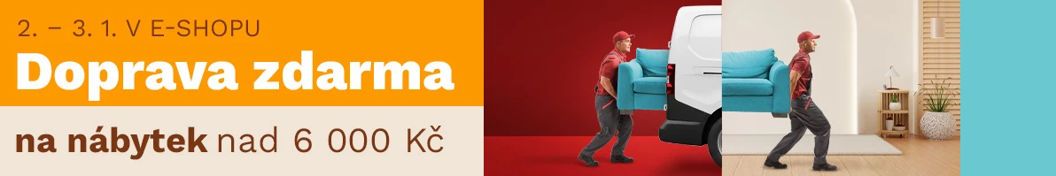 DOPRAVA ZDARMA nad 6000,- 2-3-1-2026