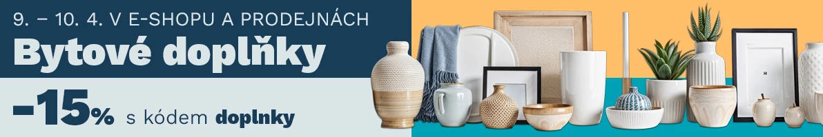 15 % na bytové doplňky 9-10-4-2026