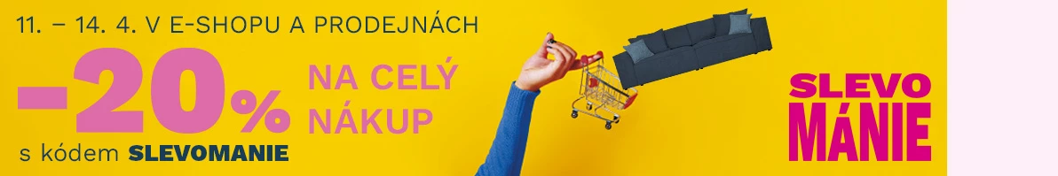 20 % Slevománie 11-14-4-2026