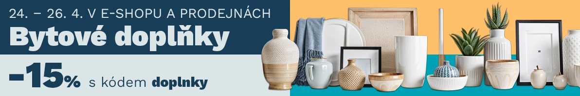 15 % na bytové doplňky 24-26-4-2026