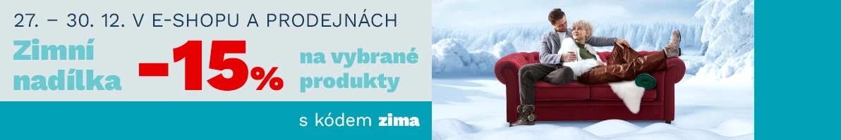 Zimní nadílka 15 % 27-30-12-2025