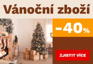 40 % na veškeré vánoční zboží 1.-14.12.2025