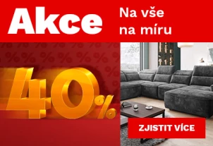 40 % na nábytek na míru 1-30-4-2026
