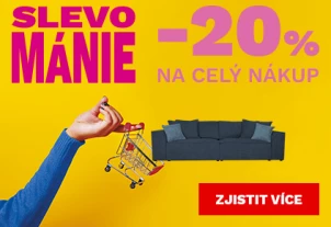 20 % Slevománie 11-14-4-2026