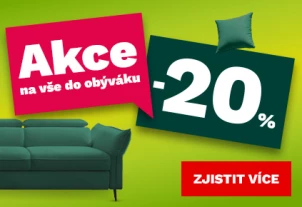 20 % na vše do obýváku 13-15-3-2026