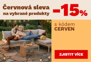 Červnová sleva 15 % na vybrané produkty 15-18-6-2026