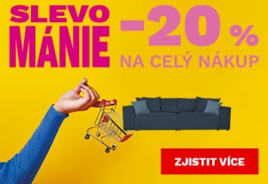 20 % Slevománie 17-20-10-2026
