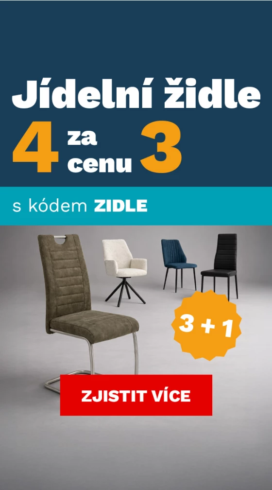 Židle 3+1 1-30.-4-2026