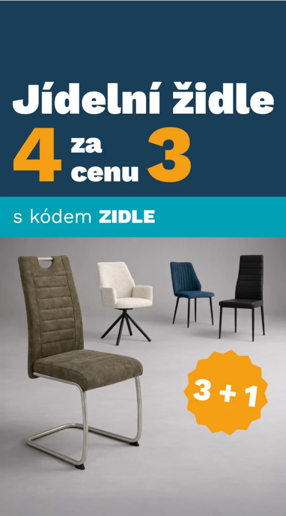 Židle 3+1 1-30.-4-2026