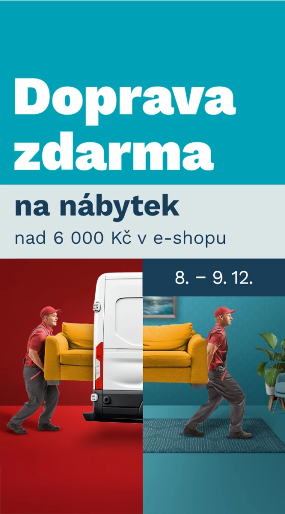 DOPRAVA ZDARMA nad 6000,- 8-9-12-2025