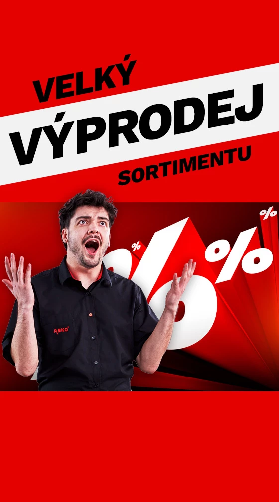 Velký výprodej sortimentu 17.11.2025 - 8.1. 2026