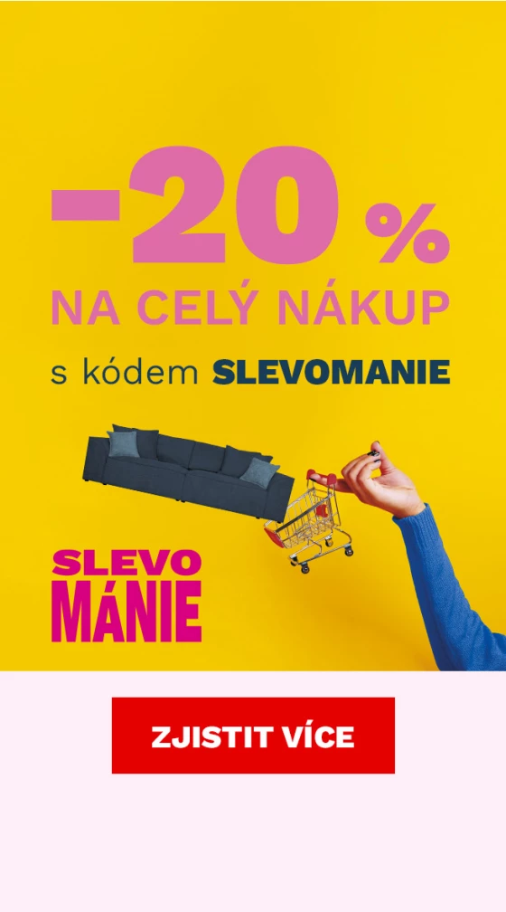 20 % Slevománie 17-20-10-2026