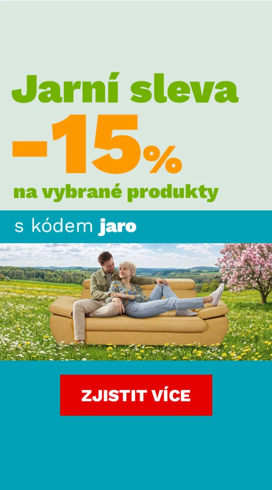 Jarní sleva 15 % 20-23-4-2026
