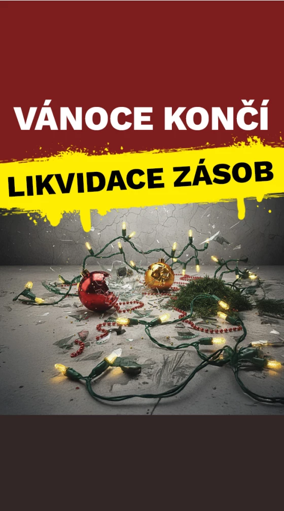 Vánoce končí likvidace zásob