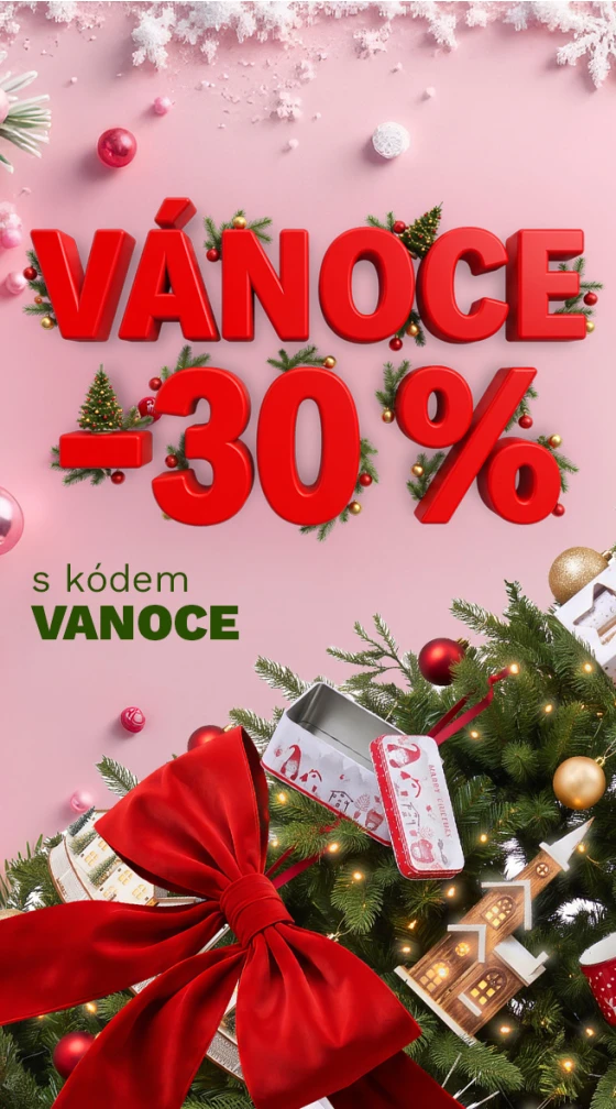30 % na vánoční zboží 29.10. - 18.11.2026