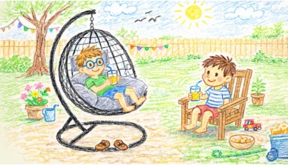 Martin a Gabriel oznamují, že zahrada v ASKO – NÁBYTEK odstartovala!