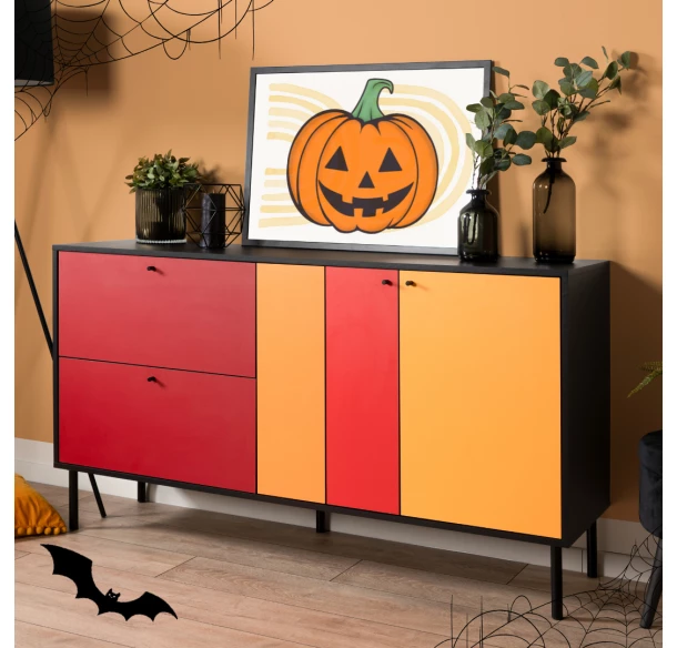 Domov s nádechem Halloweenu