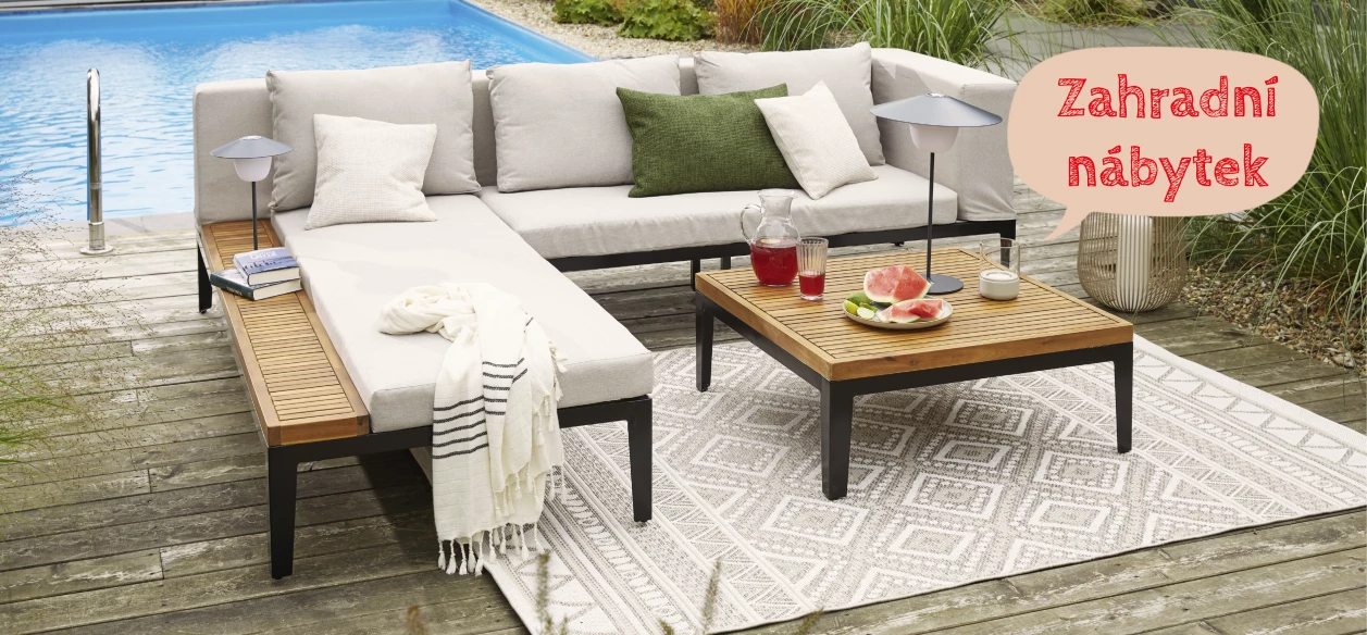 Martin a Gabriel oznamují, že zahrada v ASKO – NÁBYTEK odstartovala!