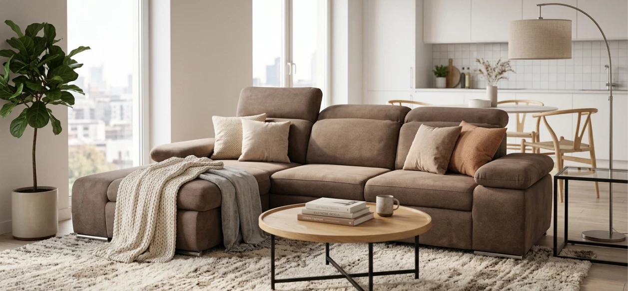 Vybíráme sedací soupravu do malého bytu